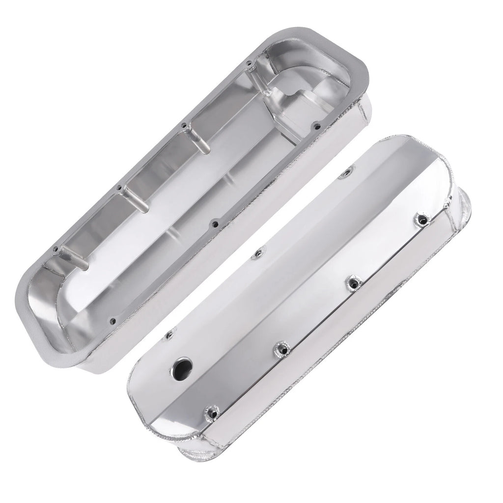 Fabricated Aluminum Valve Covers for Big Block Chevy 427 (1965-2002)