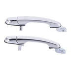 4pc Front/Rear Left+Right Chrome Door Handles for Hyundai Tucson (2004–2010)
