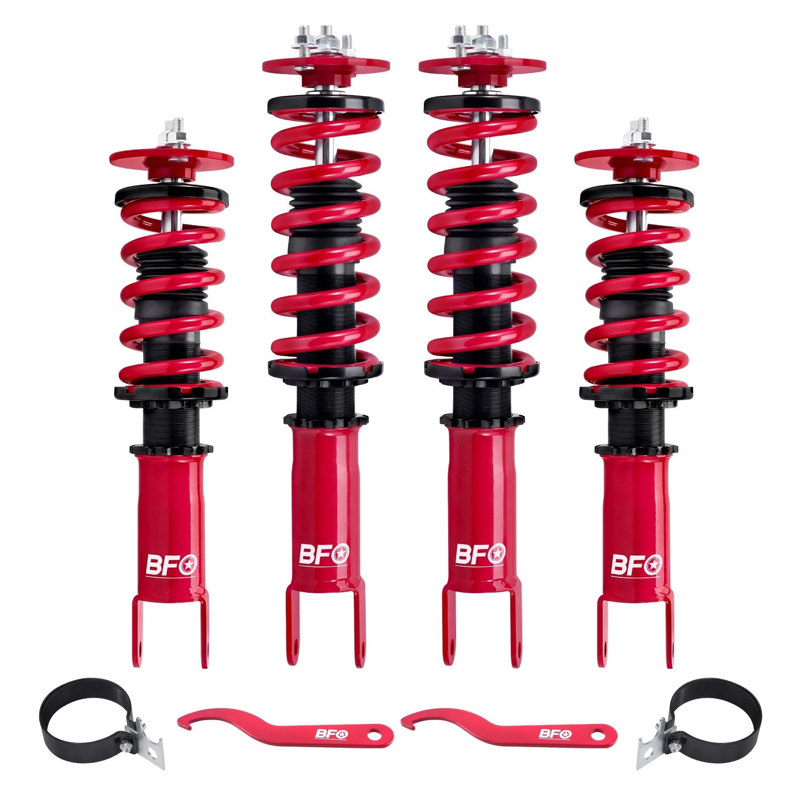 BFO Adjustable Coilovers Shocks Lowering Kit for Honda S2000 (2000–2009)