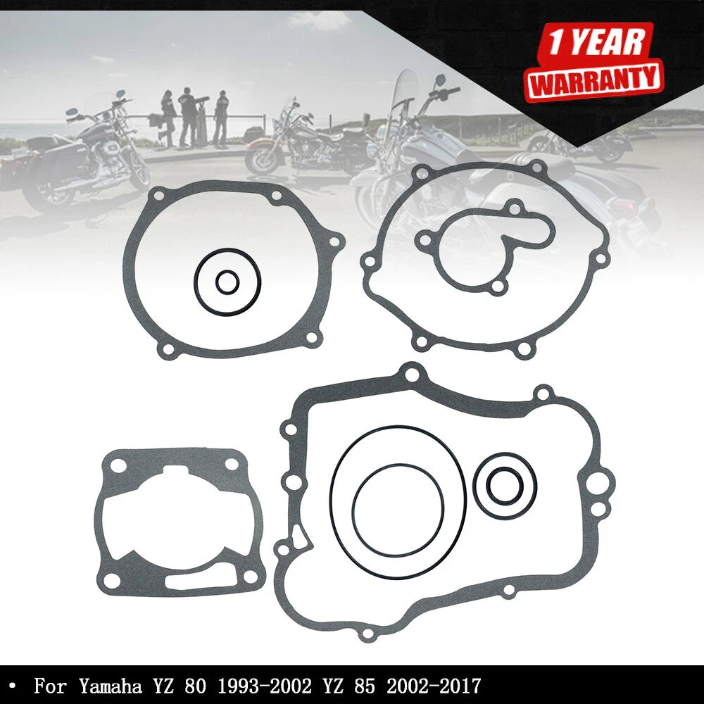 Engine Gasket Kit Set for Yamaha YZ 80 (1993â2002) YZ 85 (2002â2017)