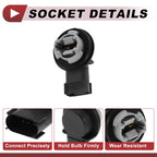 Turn Signal Light Socket Wiring for Dodge Ram 1500 2500 3500 (No. 68226719AA)