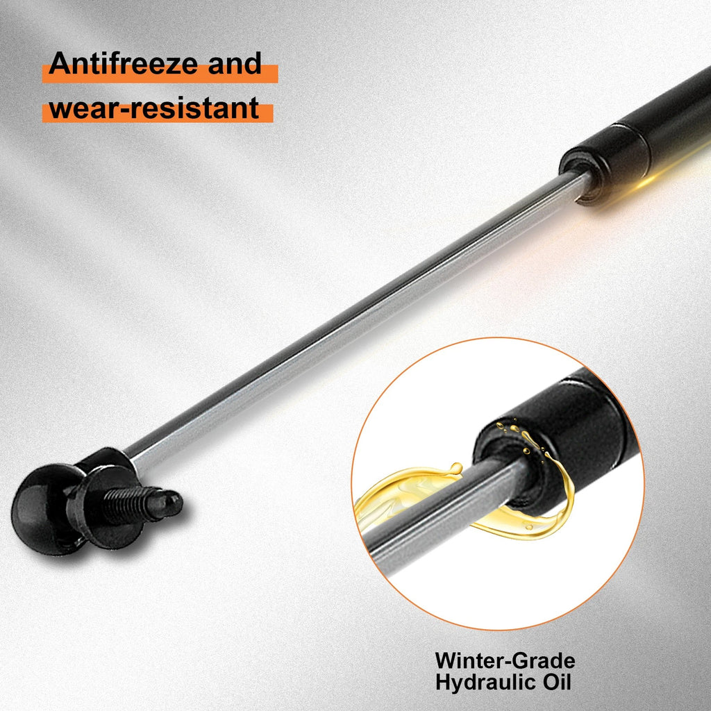 Set of 2 Tailgate Hatch & 2 Window Lift Supports Struts for Jeep Grand Cherokee (2005–2010)