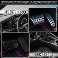 Brake Gas Accelerator Pedal Cover Set for Dodge Challenger Charger (2009-2019)