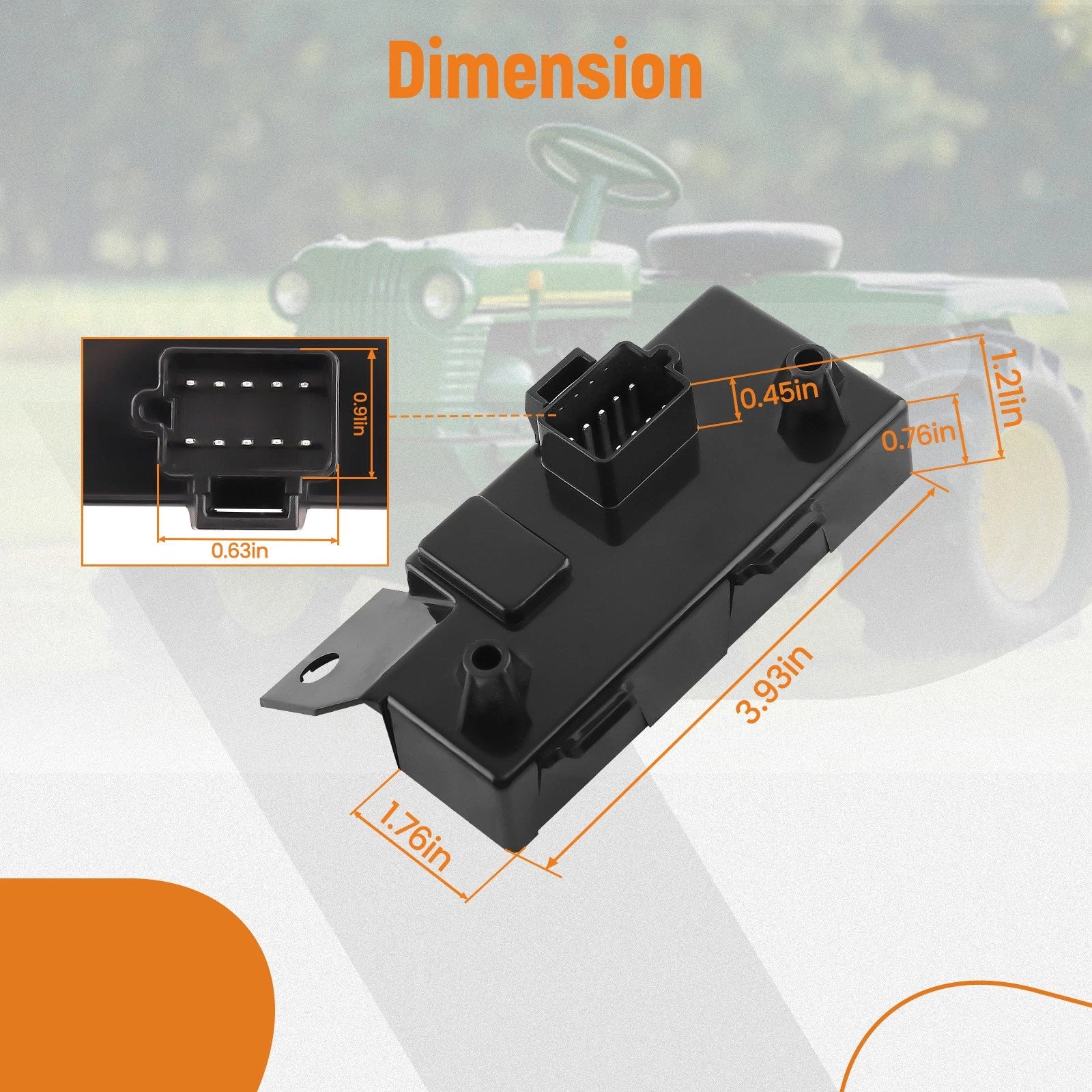 Electronic Control Unit for John Deere X500 X530 X534 X540 X590 X300 X304 X320 (2005–2023)