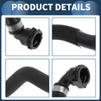 Radiator Coolant Hose for BMW X6 (2008–2019), X5 (2011–2018) No. 17127576368
