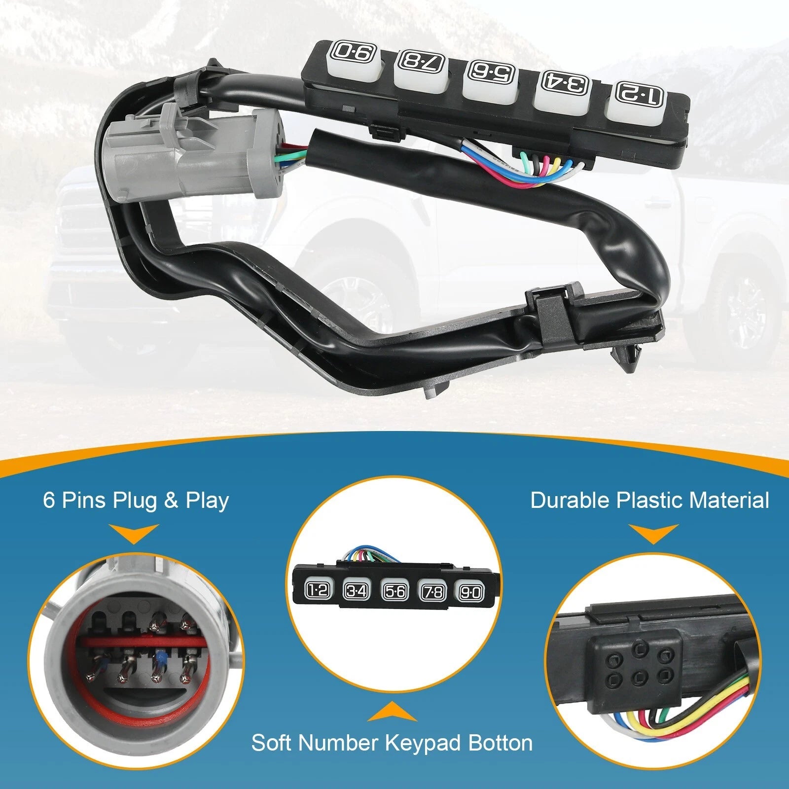 Keyless Entry Door Lock Keypad for Ford F-150 (2009–2014)