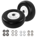 Set of 2 Flat Free Tires for Zero-Turn Lawn Mower (9x3.50-4)