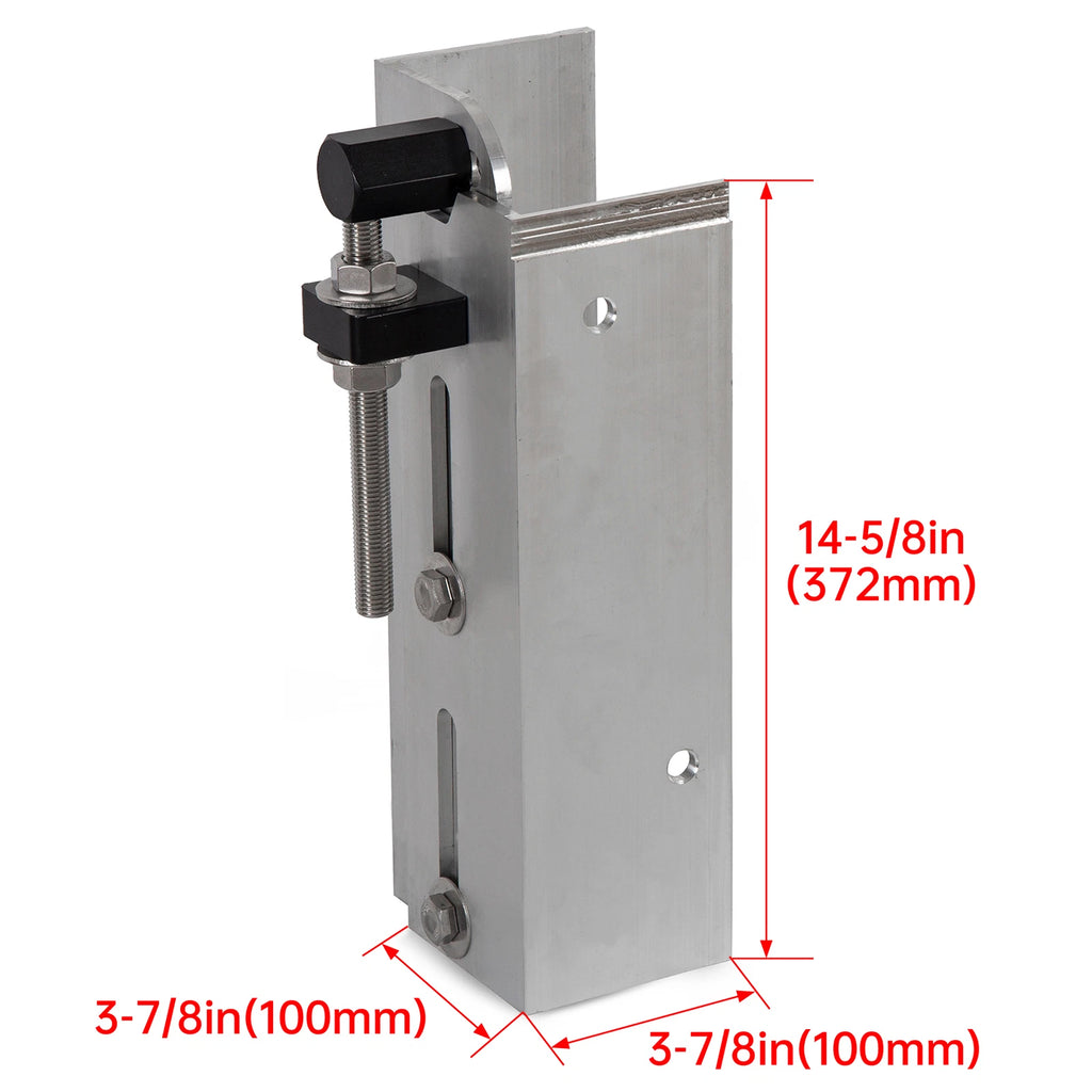 6" Jack Plate Set Back Adjustable Aluminum for Outboard JPL4000