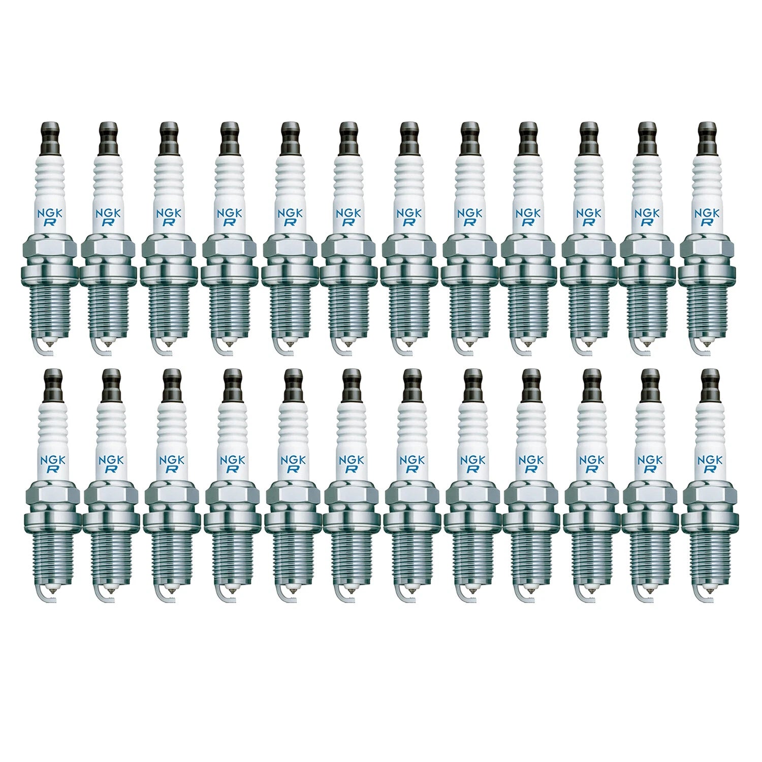 Set of 24 NGK Laser Platinum Spark Plugs PFR5G-11 for Mercedes C215 W220 S600 V12