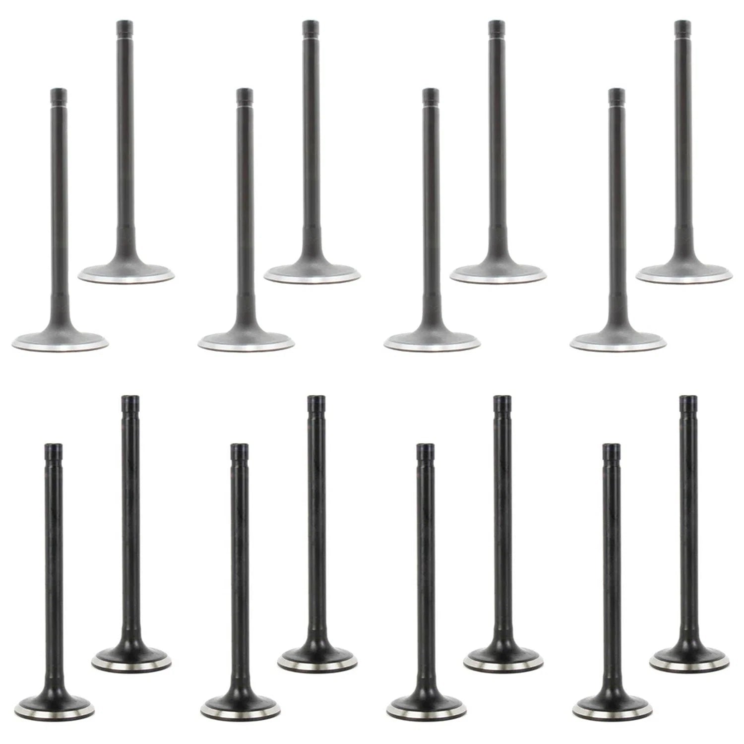 Set of 16 Intake & Exhaust Valves Kit for Chevrolet C1500 Caprice K1500 V8