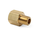 1pc 1/8 BSPT Male to 1/8 NPT Female Reducer Bushing Brass Fitting