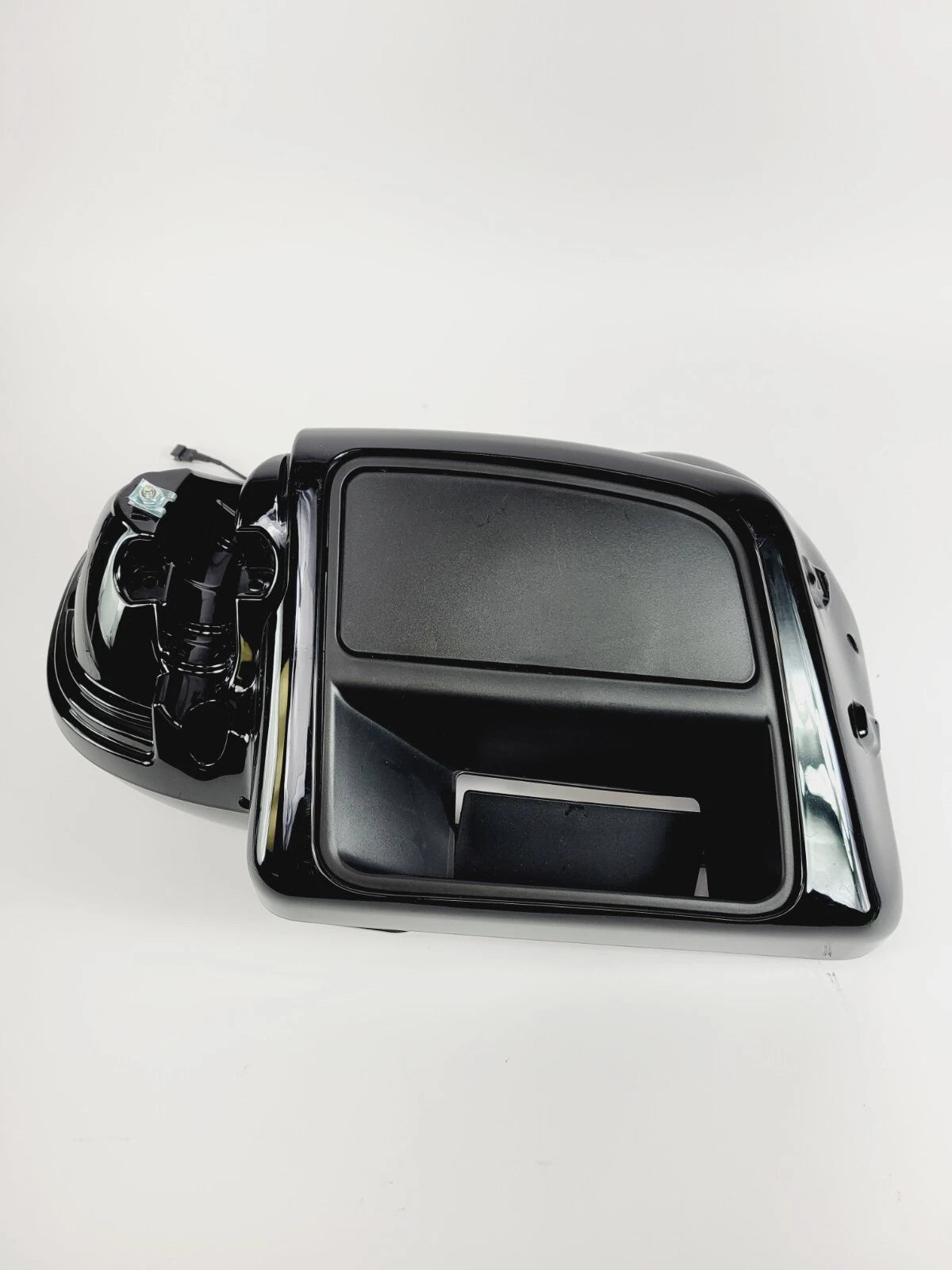Left Lower Leg Fairing Glove Box Housing for Harley (2014–2023) - Black