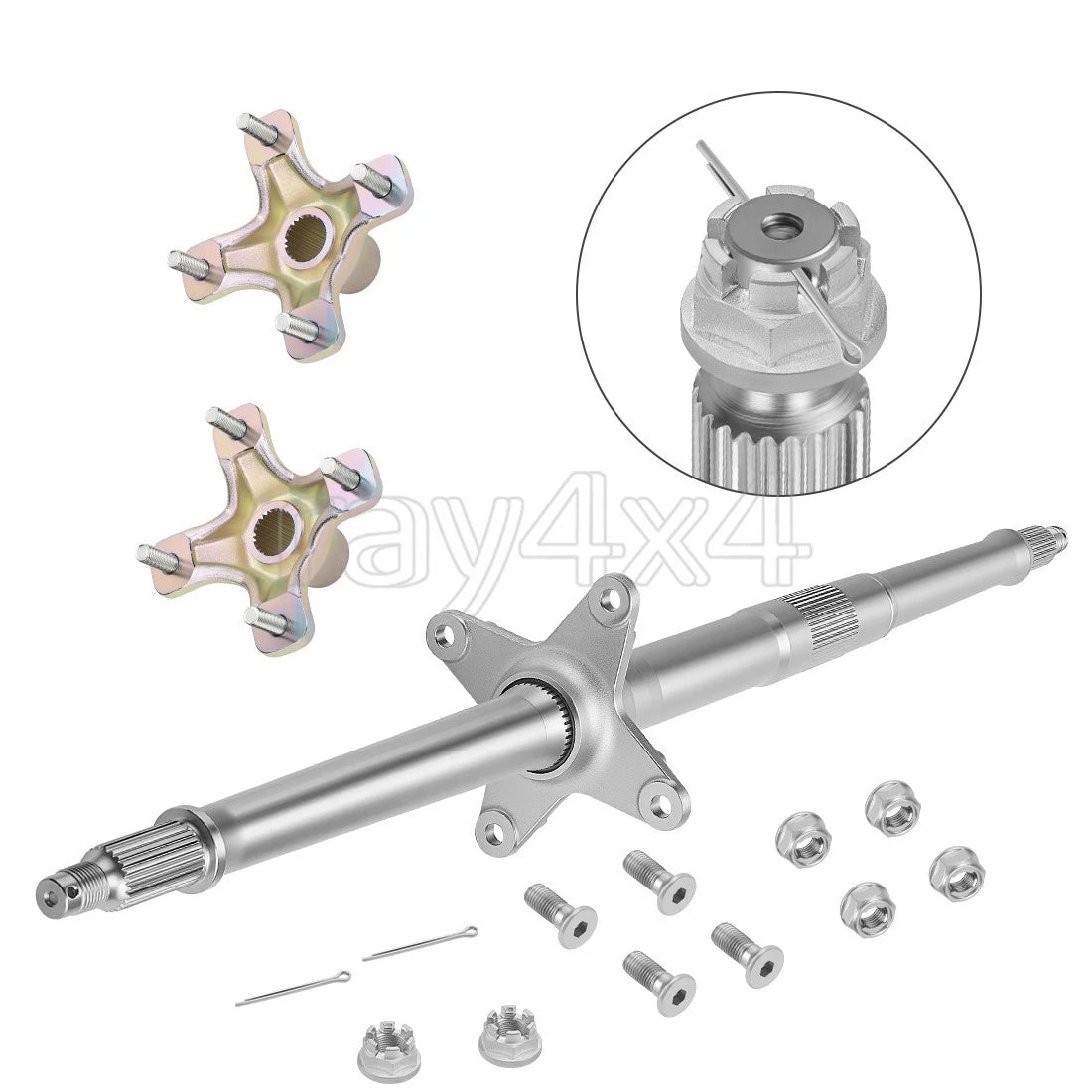 Rear Axle Shaft Wheel Hub for Honda TRX400X (1999–2014)