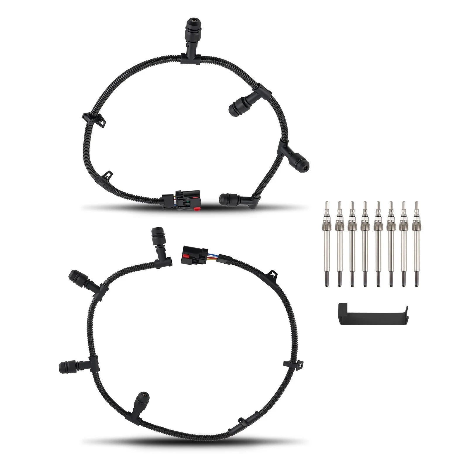 Glow Plug & Harness Kit for Ford F-250 F-550 (2005-2007)