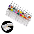 Set of 20 PCB Drill Bits 3.175mm Engraving 38mm Colorful 12mm