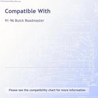 8Pc Chrome Pillar Post Covers Replacement for Buick Roadmaster (1991–1996)