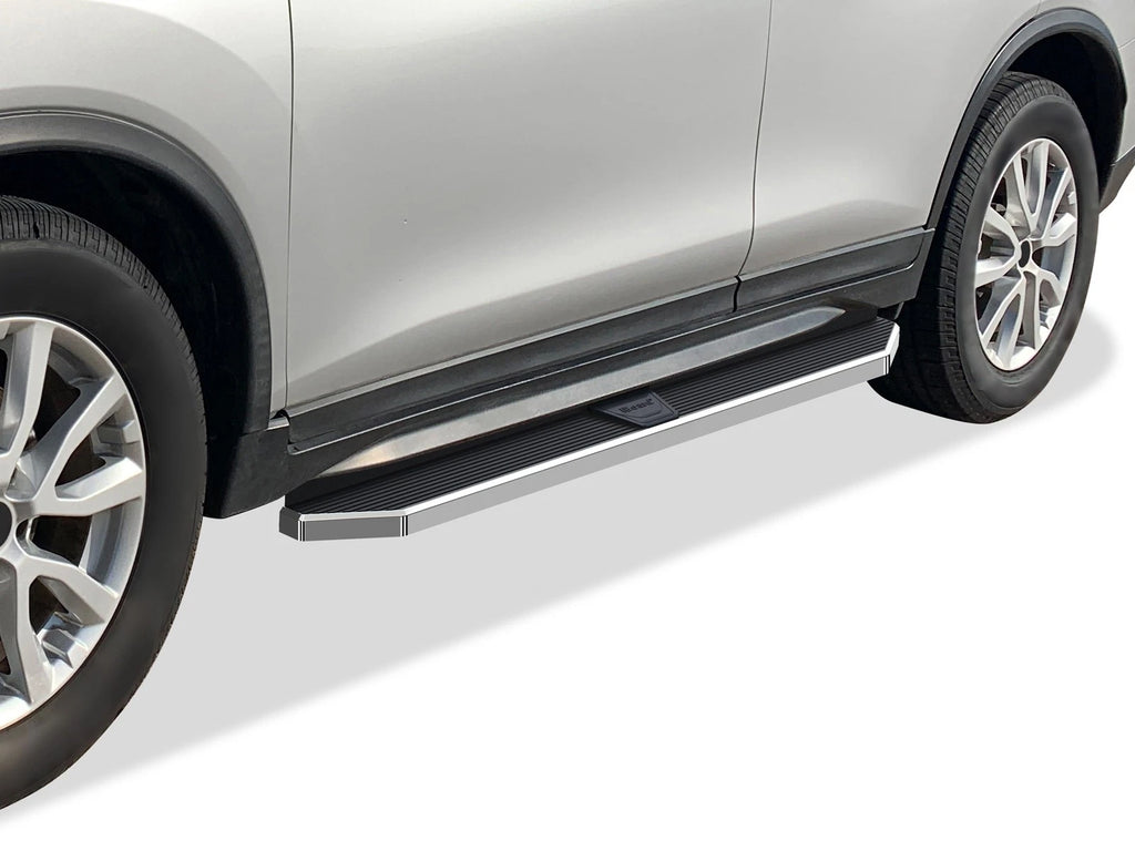 6" Polished Side Step Bars for Nissan Rogue (2014–2020)