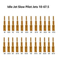 24pcs Idle Jet Slow Pilot Jet for Mikuni TM VM28/486 HSR42/45/48