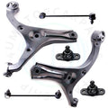 Set of 6 Front Control Arm Ball Joints for Hyundai Accent, Kia Rio