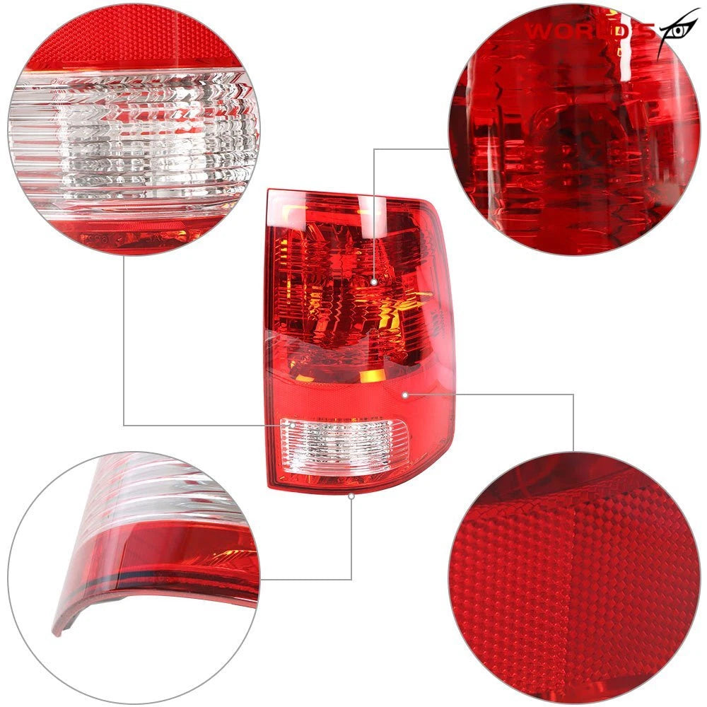 Pair Tail Lights for Dodge Ram 1500 2500 3500 (2009–2018)