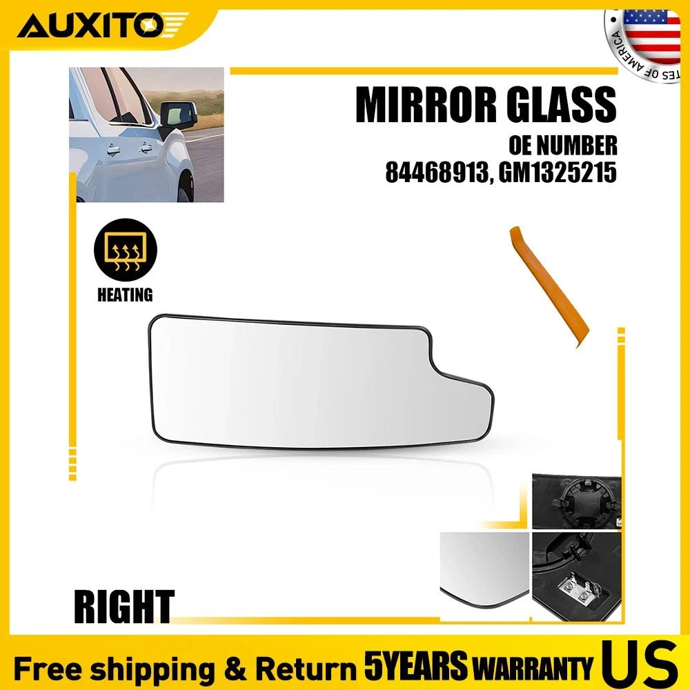 Heated Mirror Glass for Chevy Silverado 1500 2500HD (2020–2021)