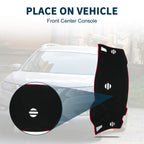 Dashboard Dash Cover Mat for Nissan Elgrand E52 (2010–2024) Black Red Set