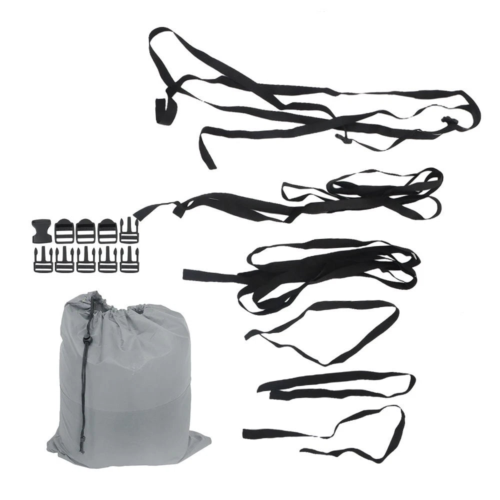 Waterproof Heavy Duty Pontoon Boat Cover for 21-24 Ft (2021–2024)