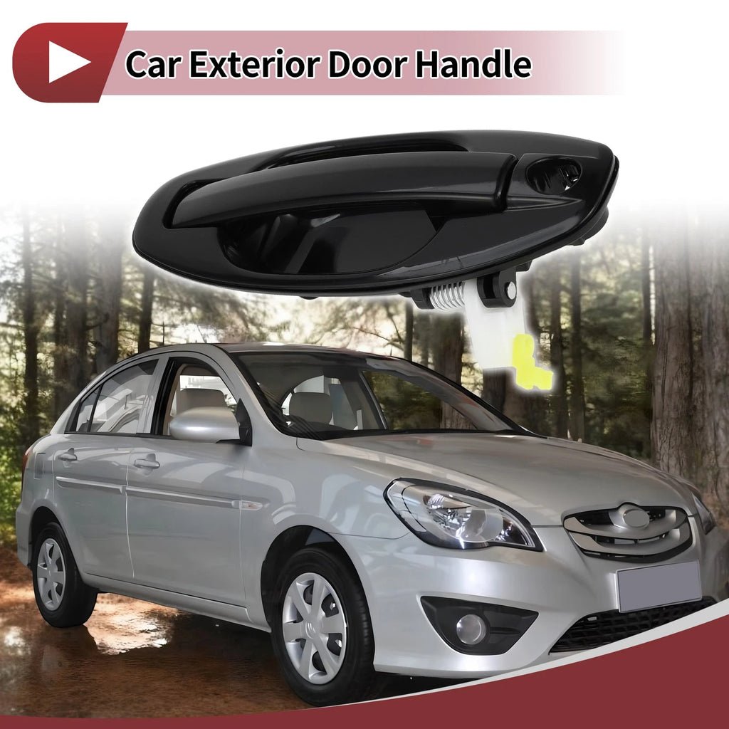 Exterior Door Handle for Hyundai Santa Fe (2013–2018) Front Right No. 8265026000 Black