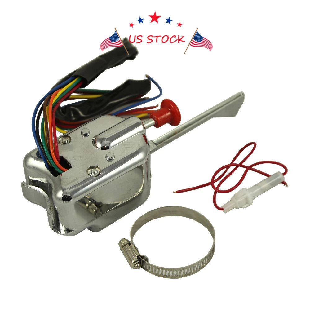 Chrome Turn Signal Switch for Ford Buick GM (Universal)