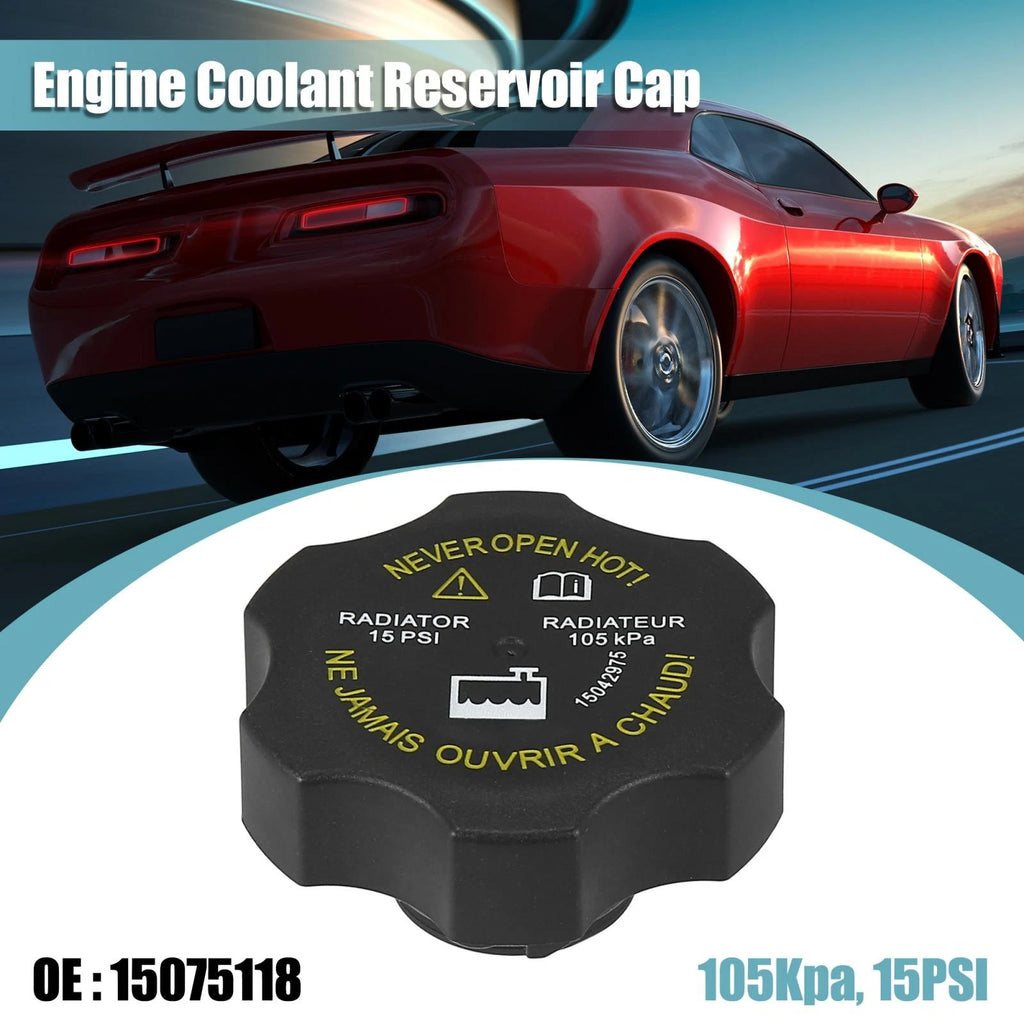 Radiator Coolant Recovery Cap 15075118 for GMC Sierra 3500 