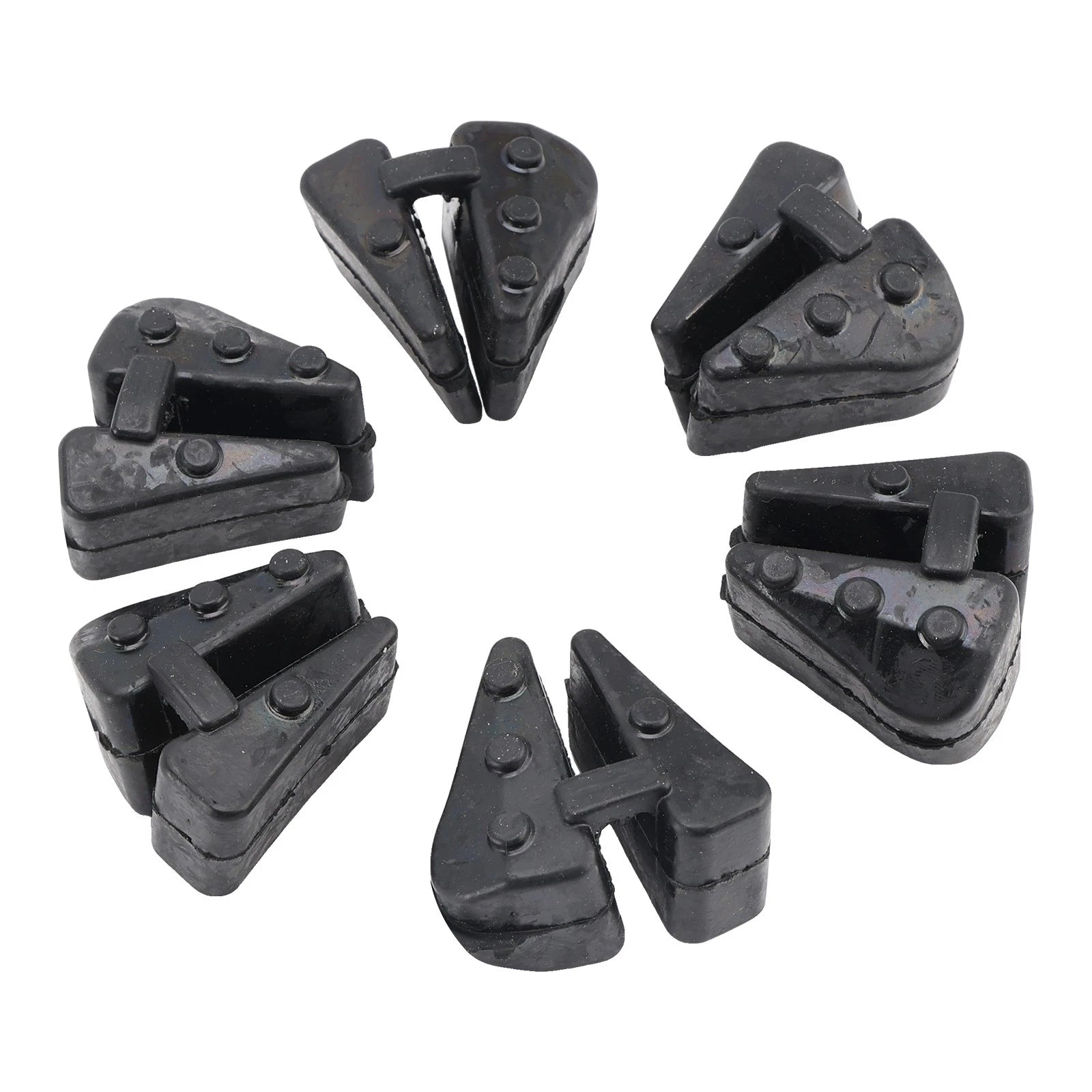 Set of 4 Rear Hub Cush Drive Rubber Dampers for Yamaha YZF R1 R1S (1998–2018) YZF R6 (2006–2017)