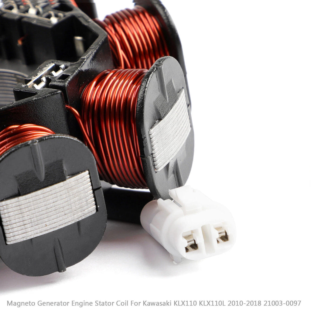 Magneto Generator Stator Coil for Kawasaki KLX110 KLX110L (2010–2018) 21003-0097