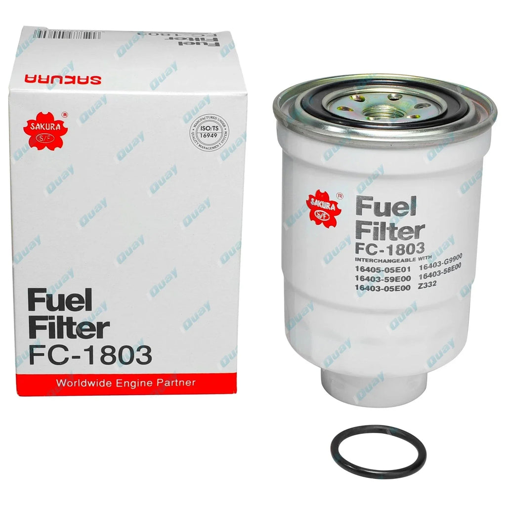 Diesel Fuel Filter for Nissan Navara D22 4cyl YD25DDTi 2.5L 2002~2016