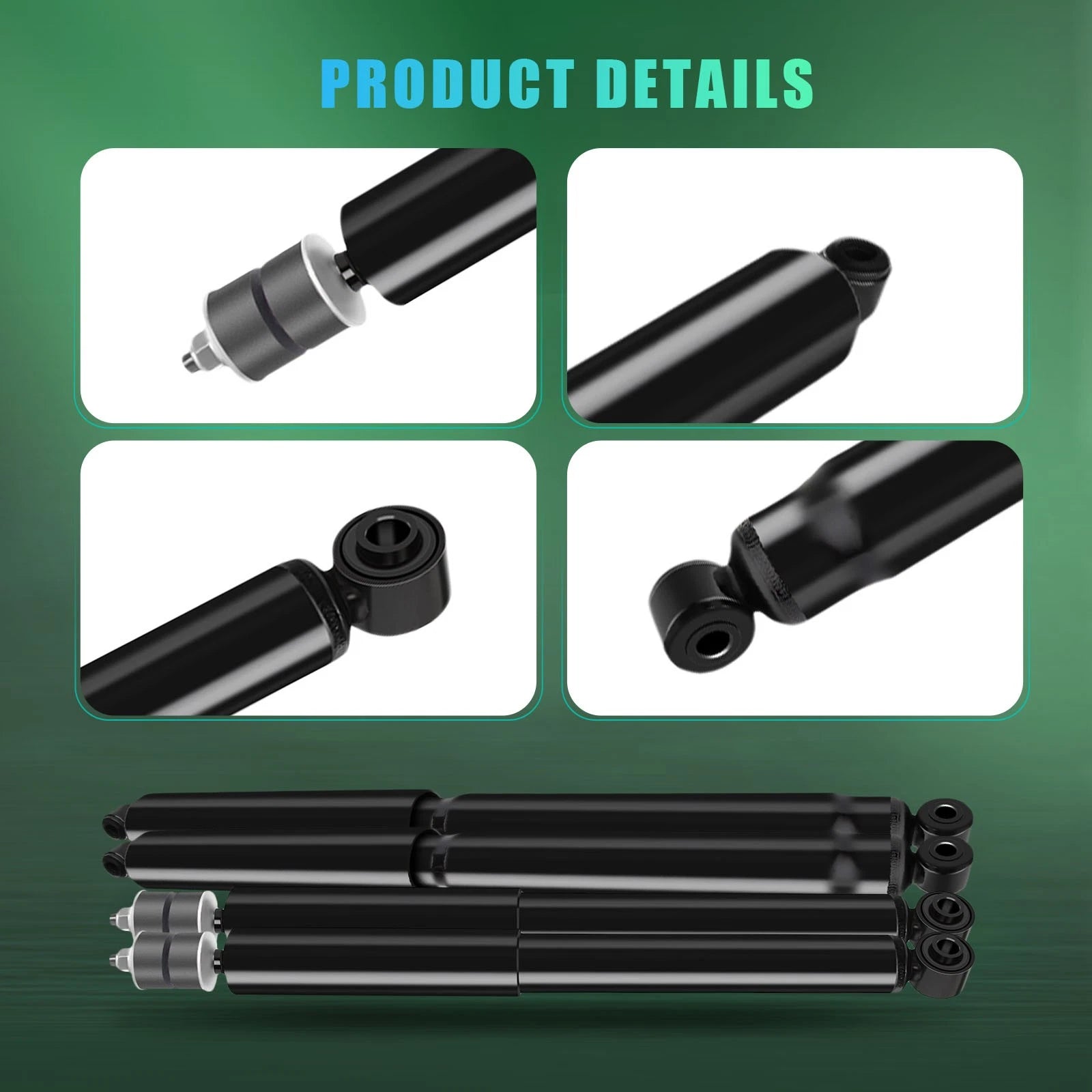 Set of 4 Shocks for Ford F-250 Super Duty 4WD (2005–2016)