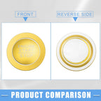 3 x Media Audio Volume Switch Knob Covers for Honda Civic (2022-2023) Gold Tone