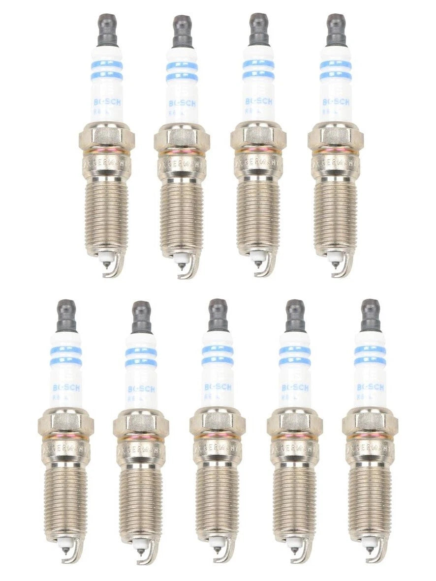 Set of 9 Bosch Platinum Spark Plugs for