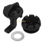 1/4 Turn Hood Latch Set with Rubber Grommet & Washer for Polaris RZR 570 800 900 XP (2010–2021)