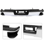 Chrome Rear Bumper Assembly for Chevy Silverado (2014–2018)