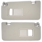 2Pcs Sun Visors w/ Makeup Mirror for Nissan Versa (2007–2012)