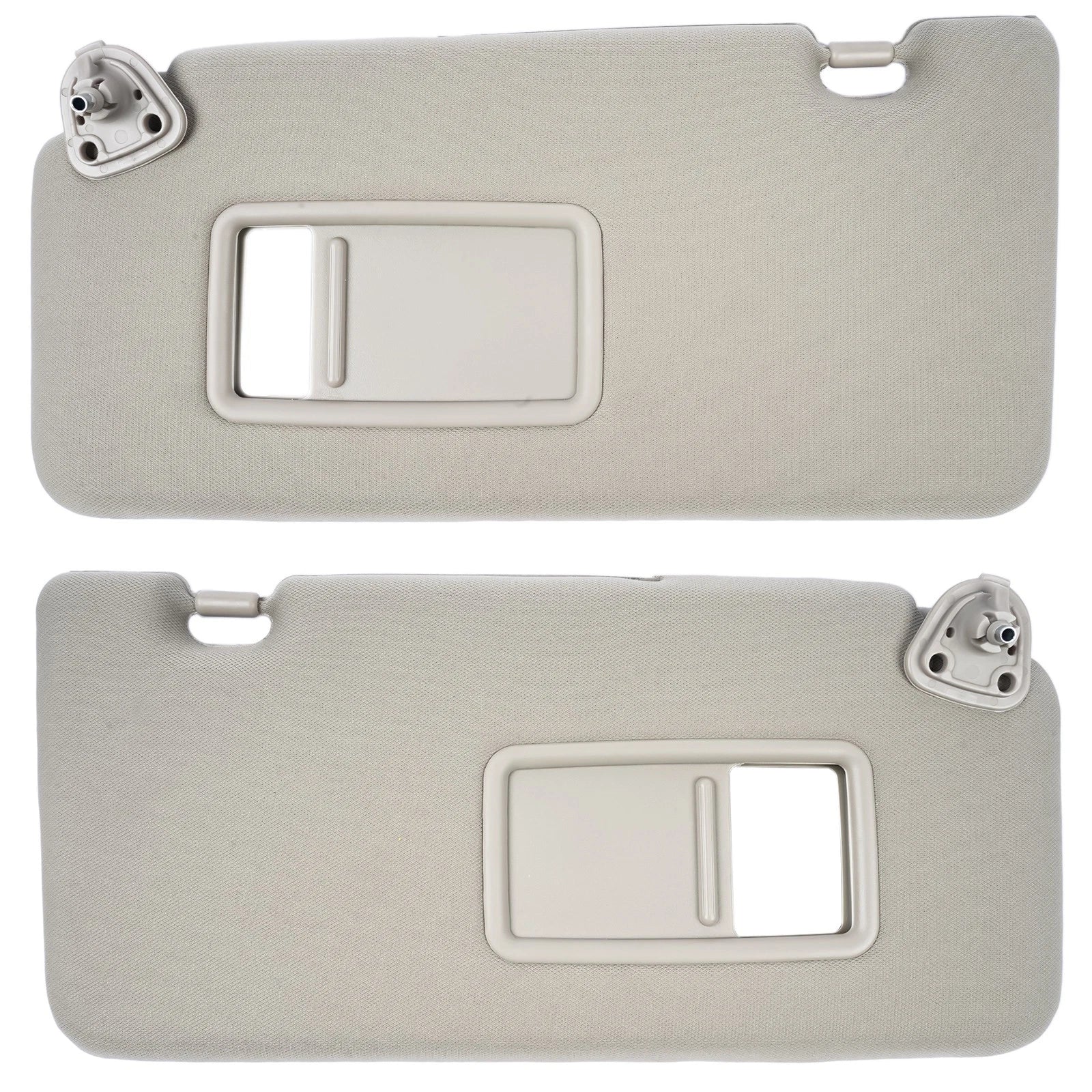 2Pcs Sun Visors w/ Makeup Mirror for Nissan Versa (2007–2012)