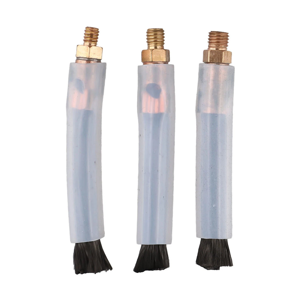 3X Acid Scrub Brushes for Weld Cleaning - Carbon Fiber Head