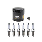 Wix Engine Oil Filter & NGK 6 Platinum Spark Plugs for Avenger Charger (2008–2014)