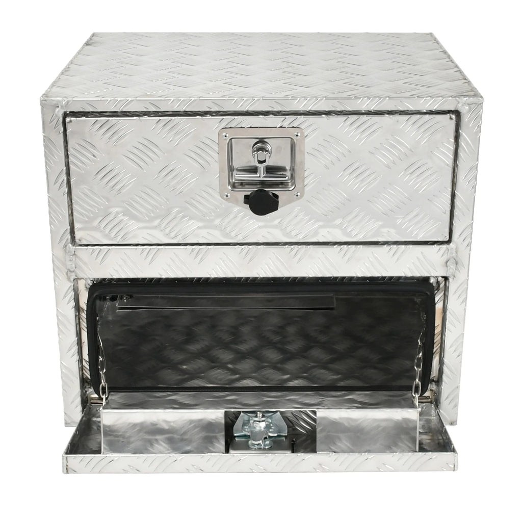 Aluminum Underbody Tool Box for Truck (24"x18"x20")