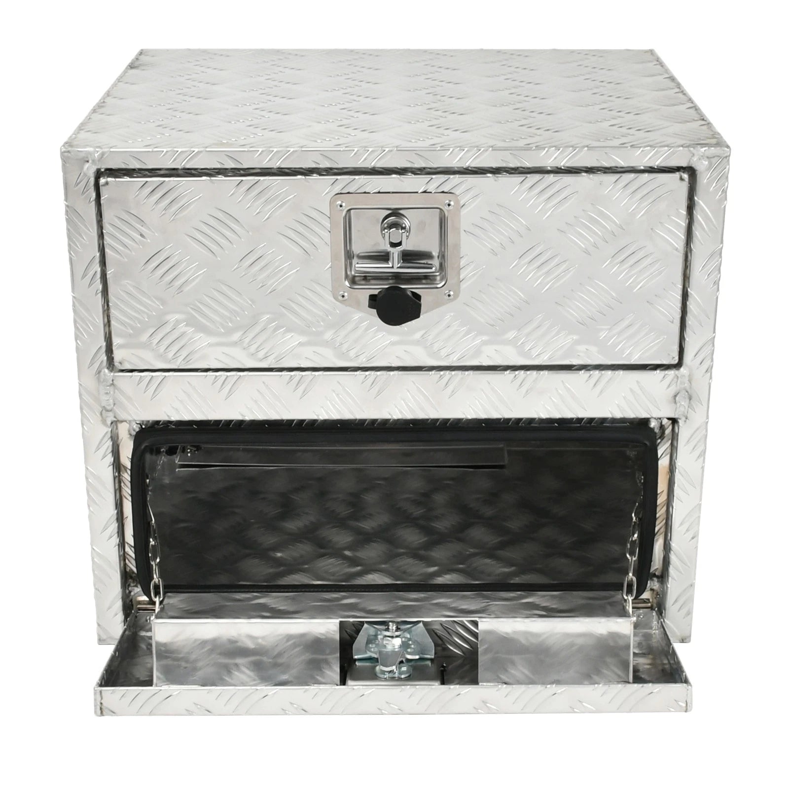 Aluminum Underbody Tool Box for Truck (24"x18"x20")