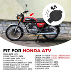 Matte Black Fuel Cap with Latch for Honda CB