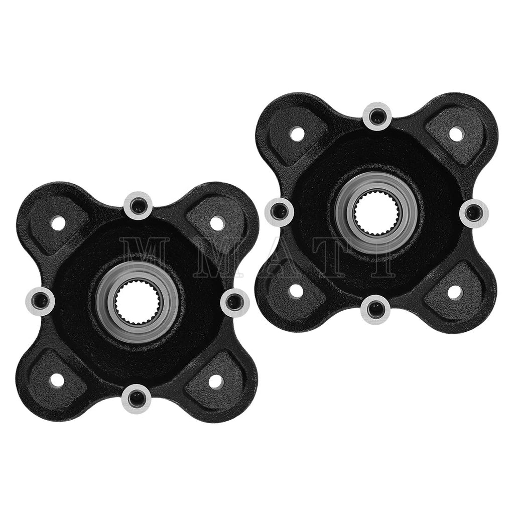 2X Rear Wheel Hubs for Polaris RZR 570 (2014–2022) RZR Trail 570 (2021–2022)