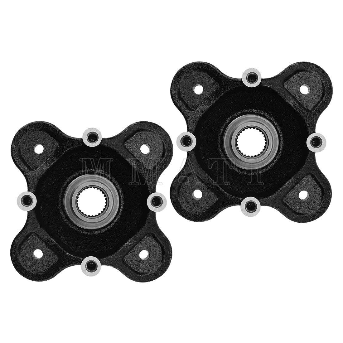 2X Rear Wheel Hubs for Polaris RZR 570 (2014–2022) RZR Trail 570 (2021–2022)