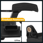 Accelerator Pedal with Position Sensor for Nissan Rogue (2014–2020) No.18002JG40A