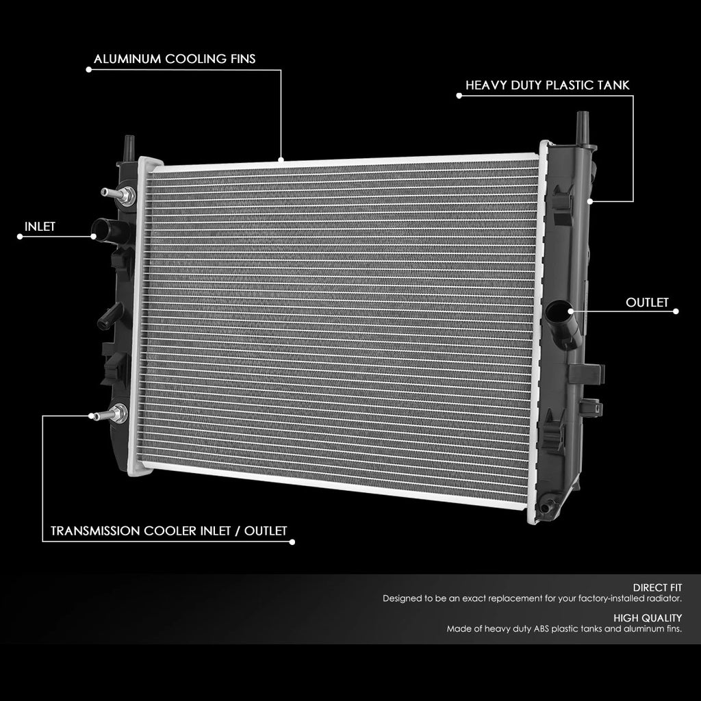 Full Aluminum Replacement Radiator for Mazda Miata (2006–2015) DPI 2861