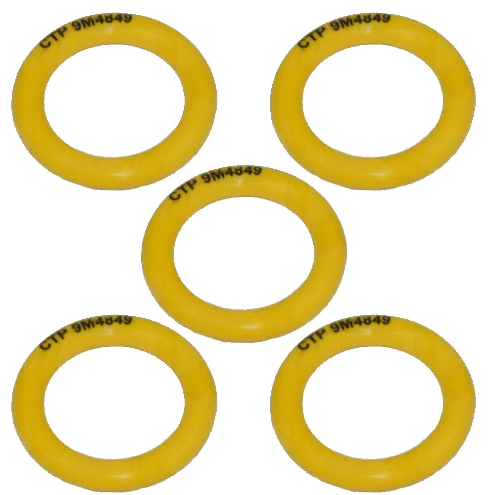 Set of 5 O-Rings for Caterpillar CAT C15 (Fits 9M4849)